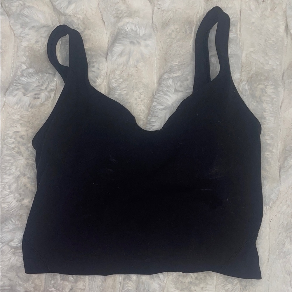 Lululemon Athletica Black crop Top